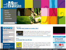 Tablet Screenshot of montdemarsan.fr